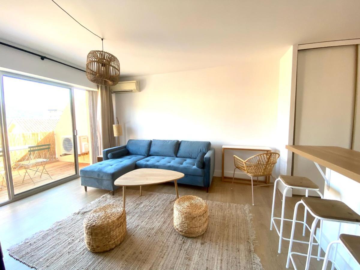 Superbe T2 Equipe Proche Centre Ville Ajaccio Avec Parking Zewnętrze zdjęcie